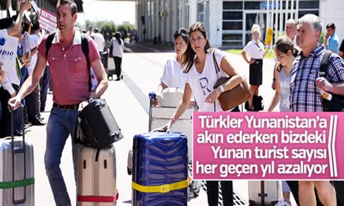 Türkler Yunanistan da Tatilde, Yunan Turist Nerede!