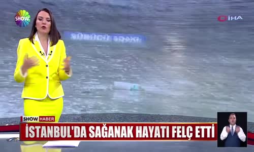 İstanbul'da sağanak hayatı felç etti