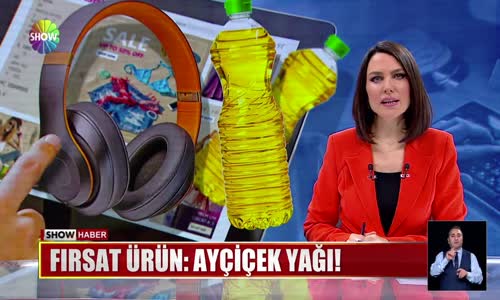 Fırsat ürün- Ayçiçek yağı! 