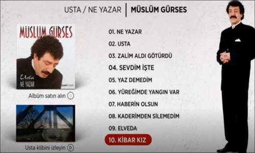  Müslüm Gürses Kibar Kız 