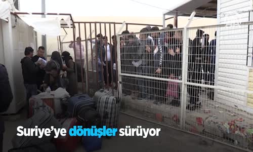 Suriye'ye Dönüşler Sürüyor 