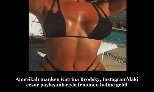  Katrina Brodsky Seksi Pozlarıyla Rekor Kırıyor!!