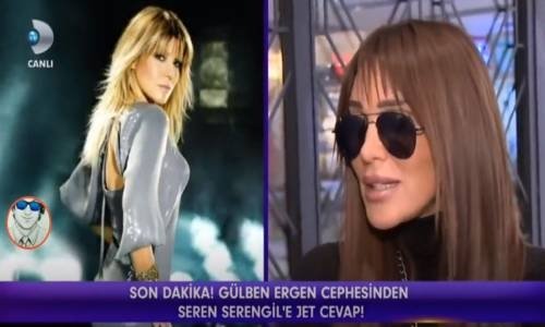 Gülben Ergen Cephesinden Hapis Cezasına Çarptırılan Seren Serengil'e Jet Cevap