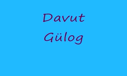 Davut Güloğlu Semaver 