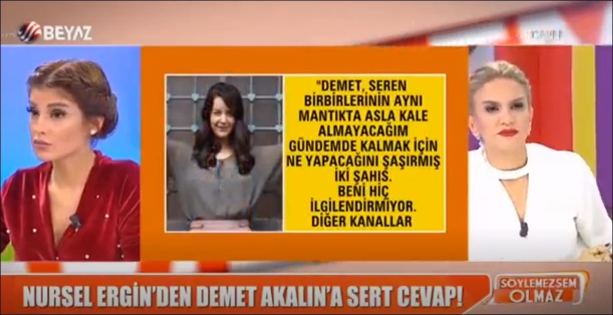 Nursel Ergin'den Demet Akalın'a Sert Cevap