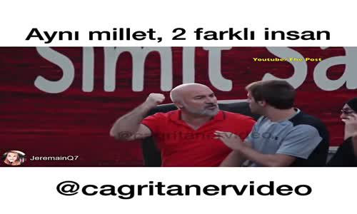 Aynı Millet 2 Farklı İnsan