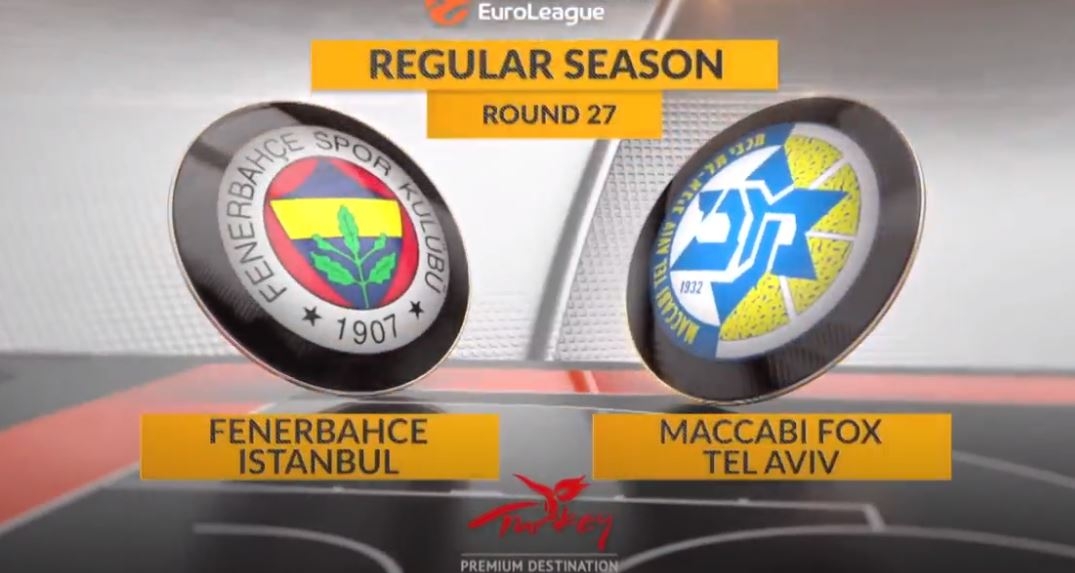 Fenerbahçe 79-81 Maccabi Tel Aviv - Maç Özeti İzle 