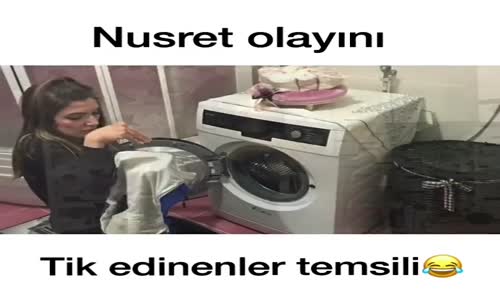 Nusreti Her İşte Taklid Haline Getiren Kız