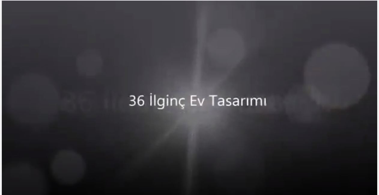 36 Yaratıcı Ev Tasarımı