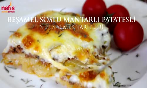 Beşamel Soslu Mantarlı Patatesli Oturtma 