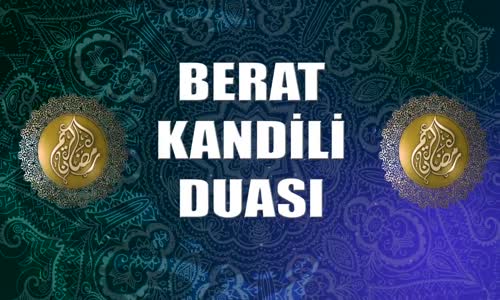 Berat Kandili Duası