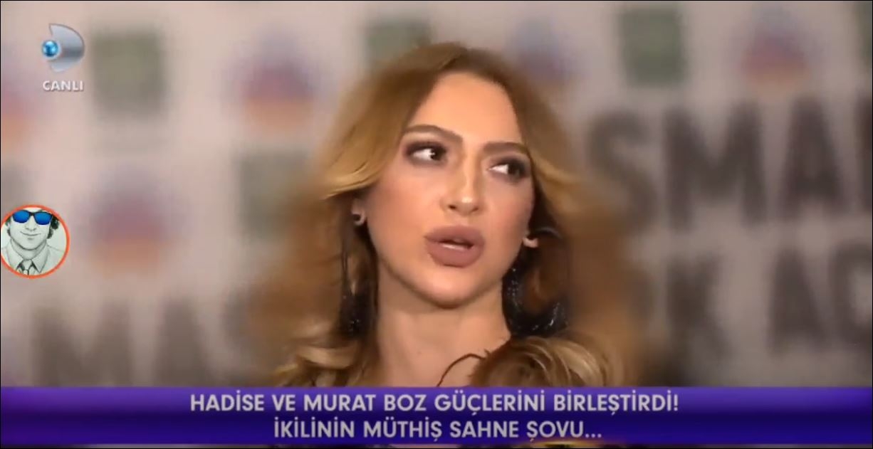 Hadise Sahnede Çok Sinirlendi! Murat Boz ile Müthiş Sahne Şovu