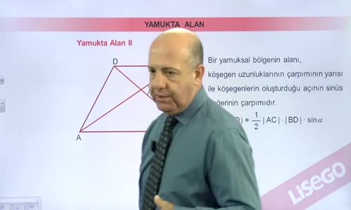 EBA GEOMETRİ LİSE  YAMUK-YAMUKTA ALAN 2