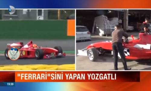 1.5 Milyon Dolarlık Ferrari'nin Aynısını 9 Bin TL'ye Yapan Yozgatlı