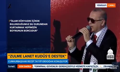 'Kudüs'ü Koruma Nöbeti Artık Bizde'