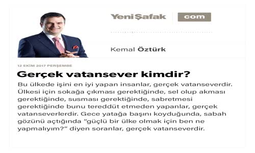 Gerçek Vatansever Kimdir