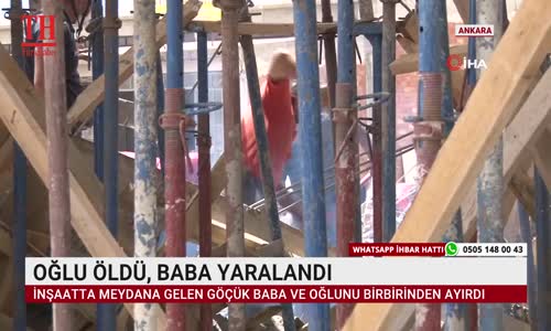 OĞLU ÖLDÜ, BABA YARALANDI