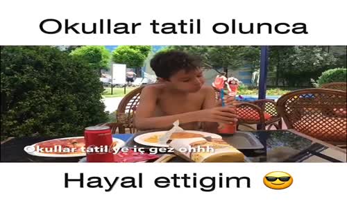 Okular Tatil Olunca Hayaller-Hayatlar