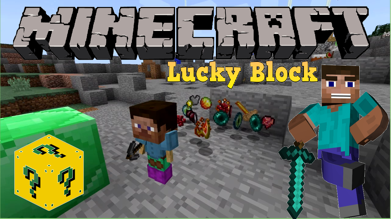 Minecraft Lucky Blok Açtık (Baby Faruk Geldi) 