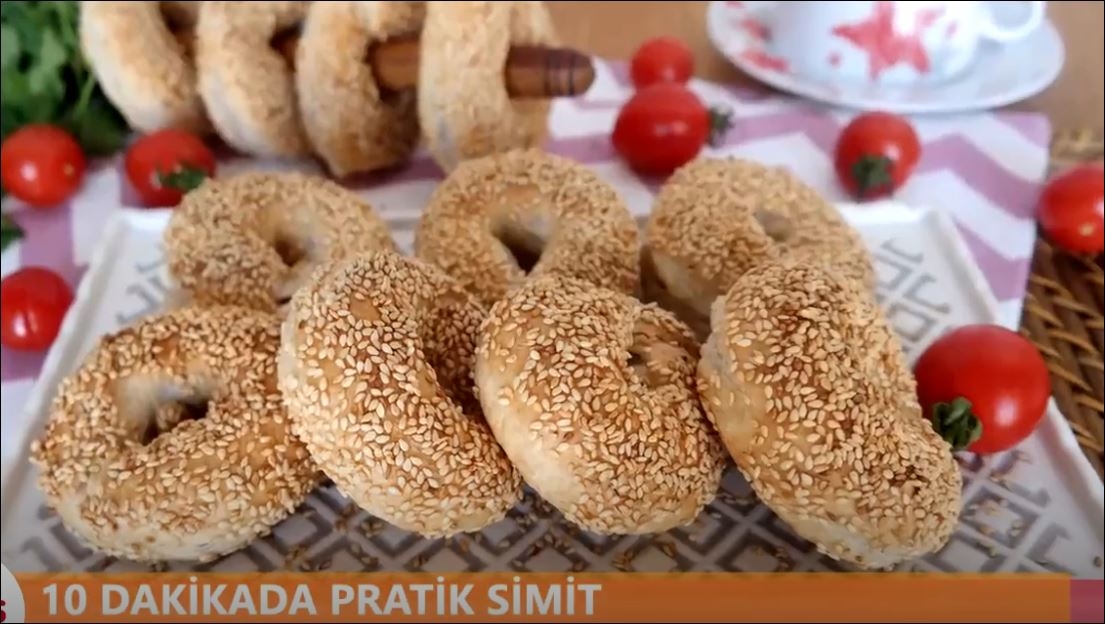 10 Dakikada Simit Tarifi 