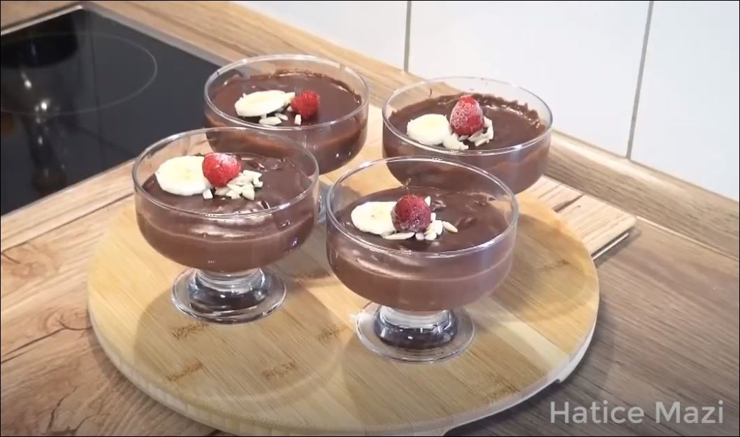 Çikolatalı Puding Tarifi Schoko Pudding 