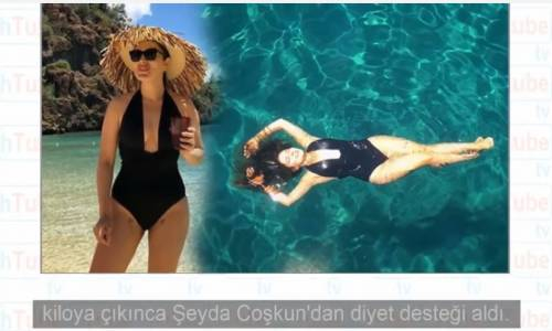 Ezgi Mola 10 Kilo Verdi Tatil Fotoğrafı Paylaştı