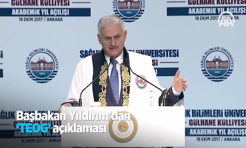 Başbakan Yıldırım'dan 'TEOG' Açıklaması 