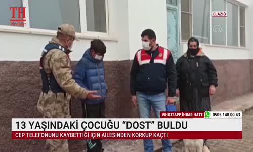 13 YAŞINDAKİ ÇOCUĞU “DOST” BULDU