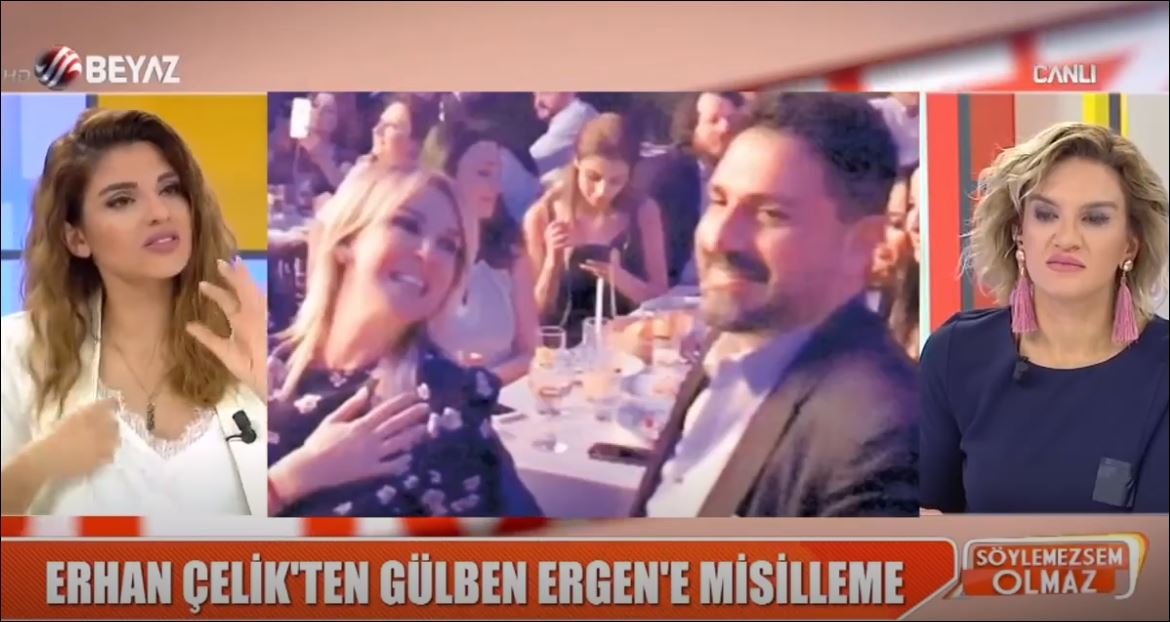 Erhan Çelik'ten Gülgen Ergen'e Misilleme Aşkını Böyle İlan Etti