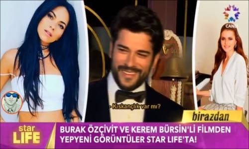 Burak Özçivit İle İnna Kamera Karşına Geçti Fahriye Evcen Kıskançlık Krizine Girdi 