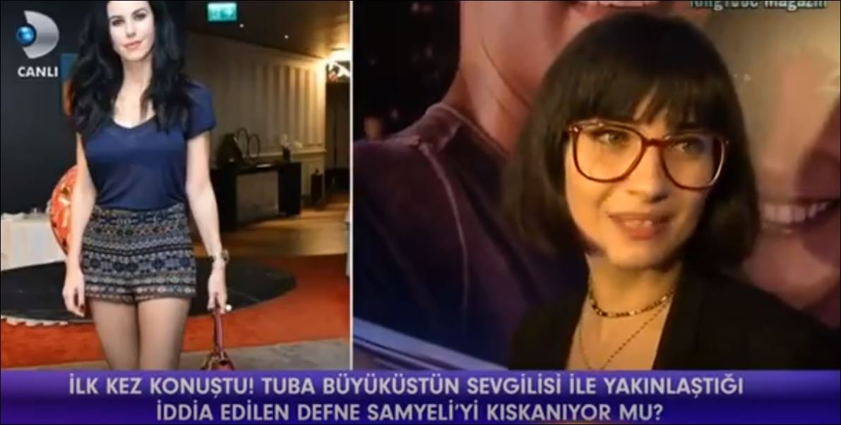 Tuba Büyüküstün Ve Sevgilisi Umut Evirgen Gala Gecesinde 