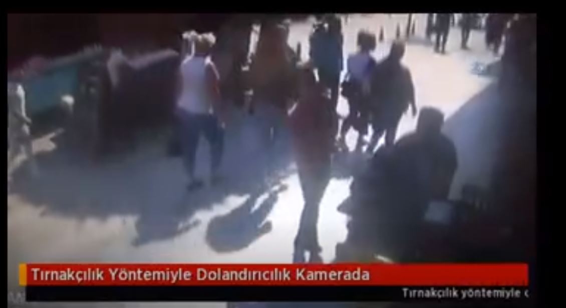 Tırnakçılık Yöntemiyle Hırsızlık Kameralarda