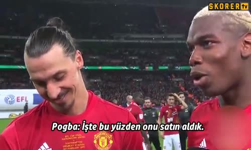 Pogba'ya Zlatan Ibrahimovic'den Tarihi Ayar!