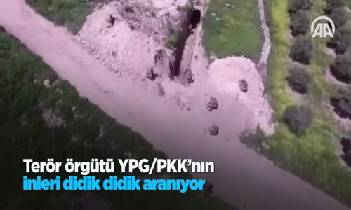 Terör Örgütü Ypg Pkk'nın İnleri Didik Didik Aranıyor 