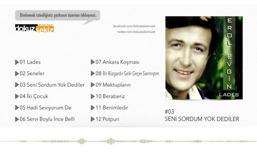 Erol Evgin Seni Sordum Yok Dediler 