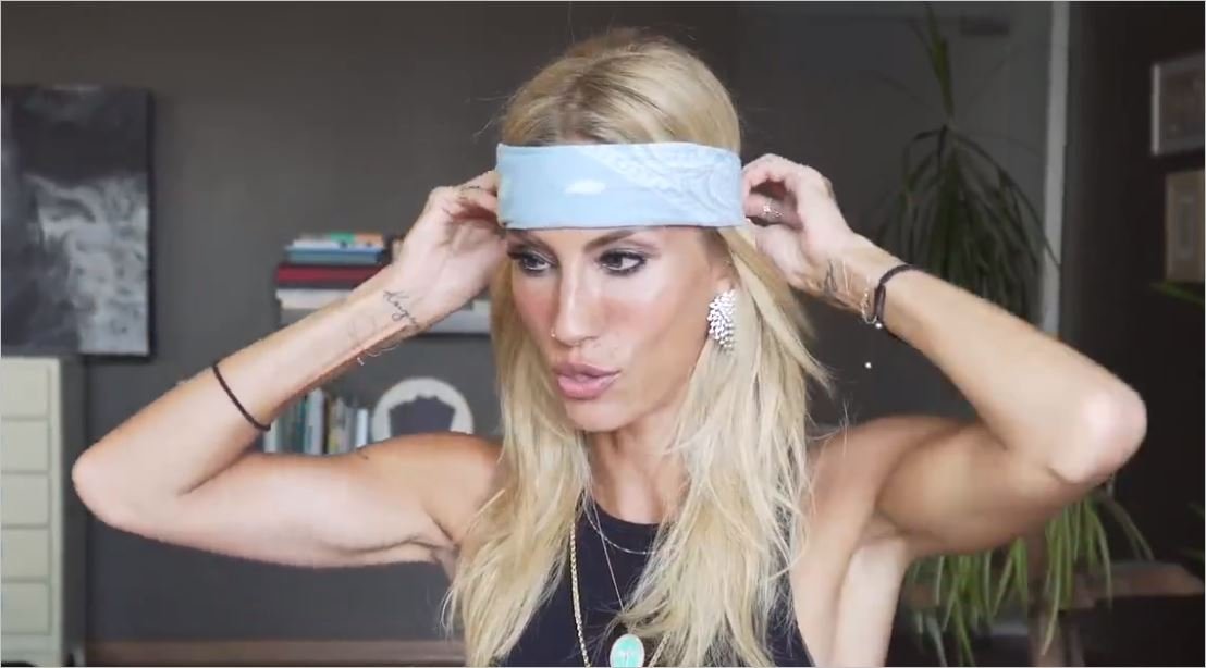 Çağla Bandana Bağlama Tekniklerim Moda Güzellik