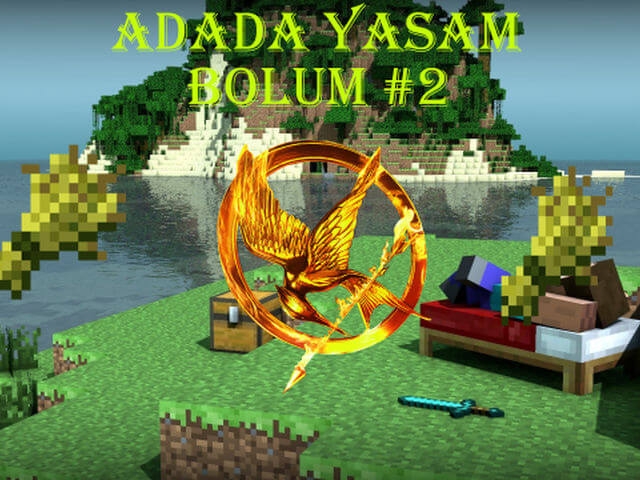 Minecraft Ada Da Hayata Kalma Bölüm #2