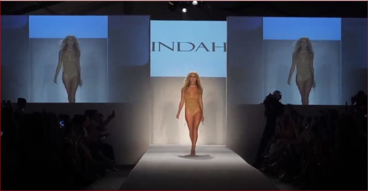 Indah 2018  Bahar Yaz Mayami Mayo Moda Defilesi 