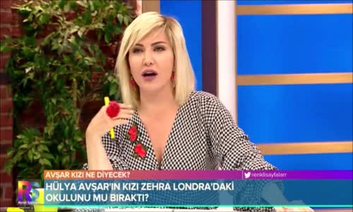 Hülya Avşarın Kızı Zehra Londradaki Okulunu Mu Bıraktı!