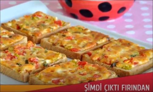 Kahvaltılık Peynirli Kızarmış Ekmek 