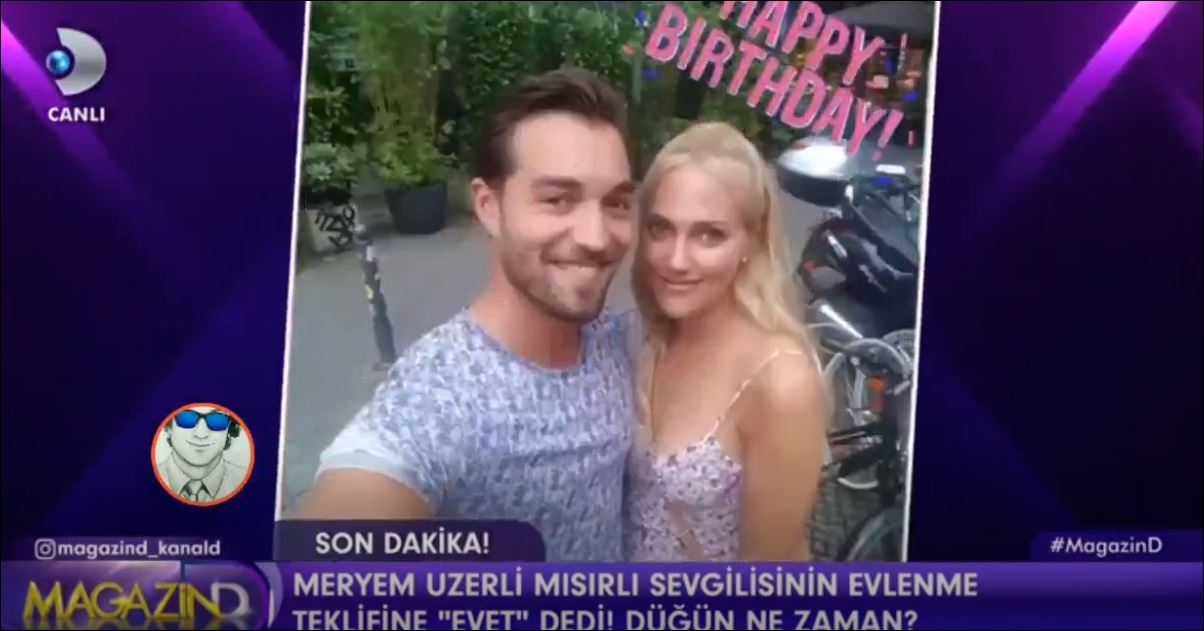 Meryem Uzerli Ve Mısırlı Sevgilisi Evleniyor