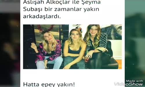 Aslışah Alkoçlar İle Şeyma Subaşı  Birbirine Girdi