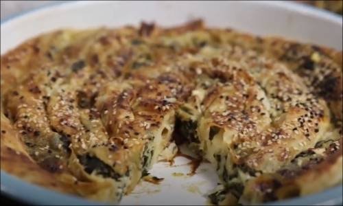 Ispanaklı Börek Tarifi 