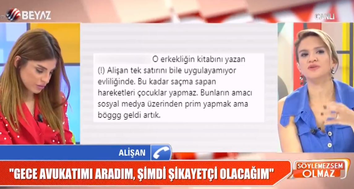 Alişan Canlı Yayına Bağlandı Açtı Ağzını Yumdu Gözünü