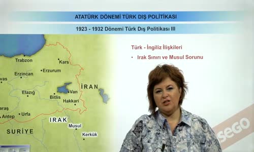 EBA T.C. İNKILAP TARİHİ VE ATATÜRKÇÜLÜK  LİSE - İKİ SAVAŞ ARASINDAKİ DÖNEMDE TÜRKİYE - ATATÜRK DÖNEMİ TÜRK DIŞ POLİTİKASI - 1923-1932 DÖNEMİ TÜRK DIŞ POLİTİKASI III