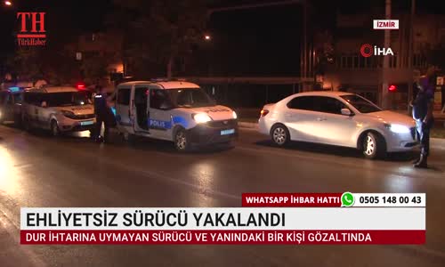 EHLİYETSİZ SÜRÜCÜ YAKALANDI