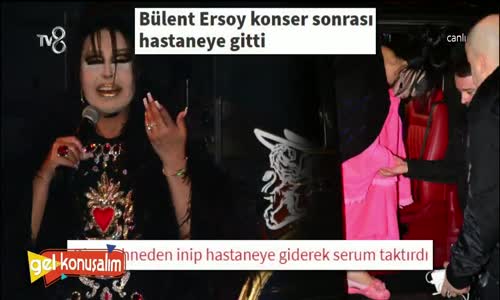 Konser Sonrası Hastaneye Gitti