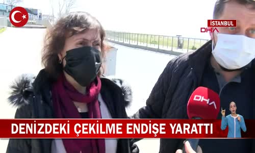 İstanbul Kadıköy'de Deniz Suyunun Çekilmesi Endişe Yarattı! İşte Detaylar