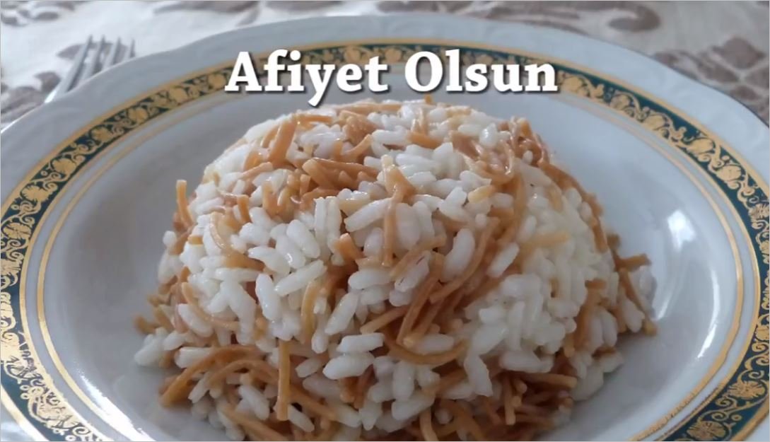 Şehriyeli Prinç Pilavı Tarifi