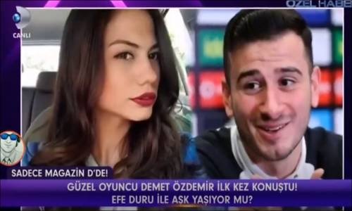 Demet Özdemir İlk Kez Konuştu Efe Duru İle Aşk Yaşıyor Mu 